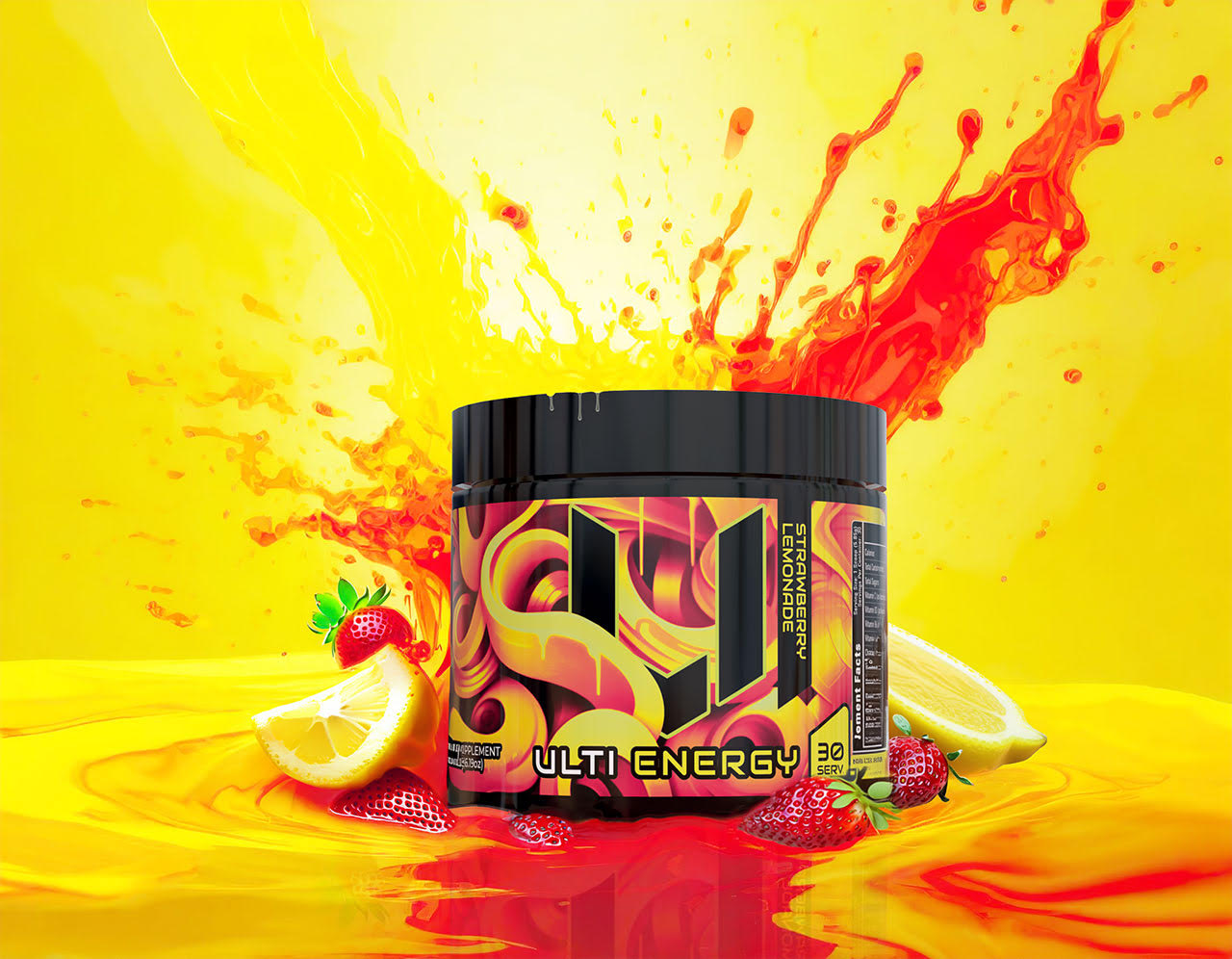 ULTI Energy Strawberry Lemonade