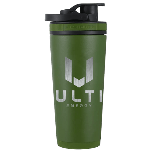 Green ULTI x Ice Shaker Premium Metal 26oz Shaker