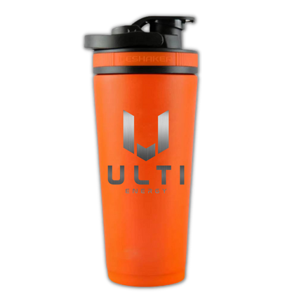 Orange ULTI x Ice Shaker Premium Metal 26oz Shaker