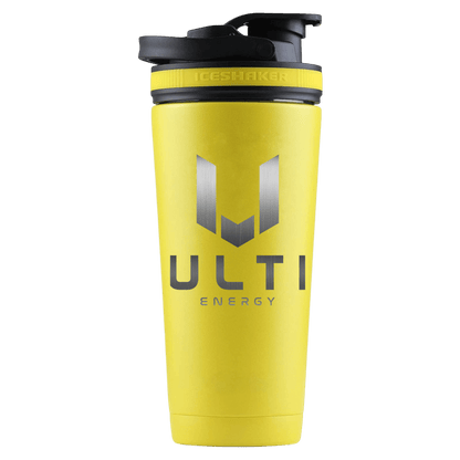 Yellow ULTI x Ice Shaker Premium Metal 26oz Shaker