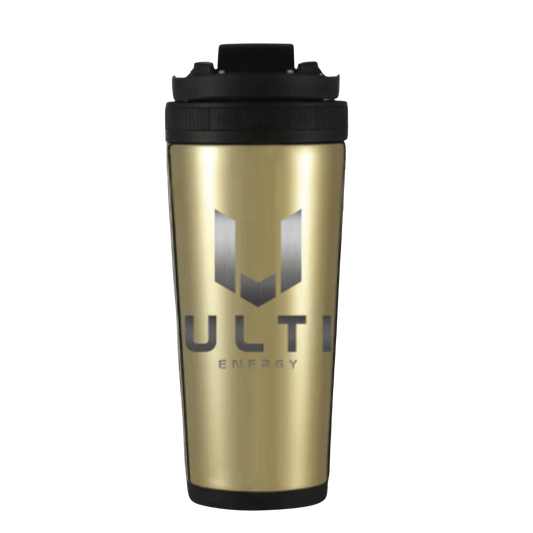 Gold ULTI x Ice Shaker Premium Metal 26oz Shaker